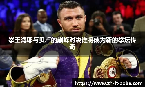 拳王海耶与贝卢的巅峰对决谁将成为新的拳坛传奇